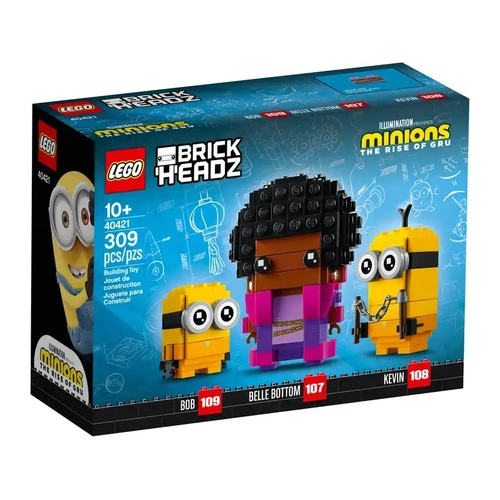 LEGO® BrickHeadz™ Belle Bottom, Kevin and Bob