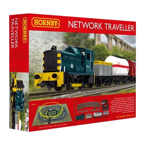 Hornby Network Traveller Electric Model Train Set - 42-r1279s