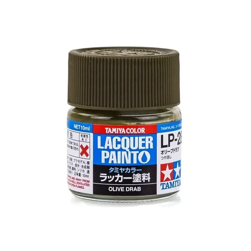Tamiya LP-28 Olive Drab Lacquer Paint 10ml