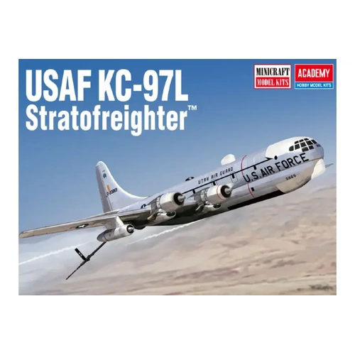 Academy 1/144 USAF KC-97L Stratofreighter Transport Scaled Plastic Model Kit - ACA-12640
