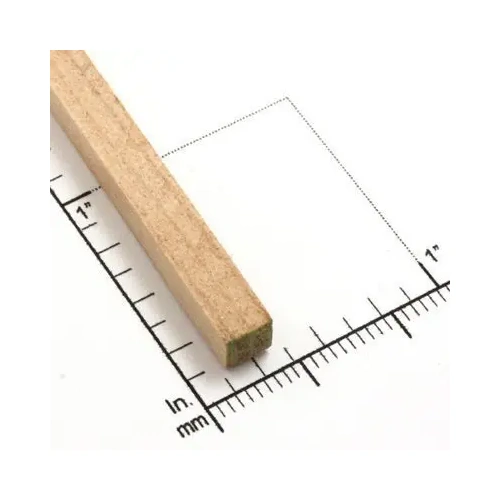 Bud Nosen Timber 5522 36" Spruce Spar 3/32" x 3/32"