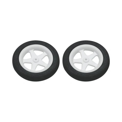DUBRO 250MS 2.50in MICRO SPORT WHEELS (1 PAIR PER CARD)