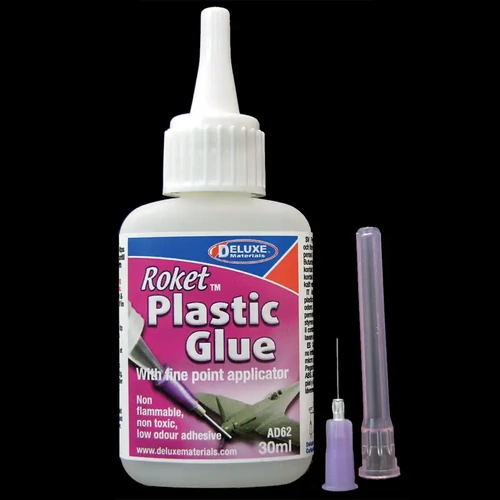 DELUXE MATERIALS AD62  ROKET PLASTIC GLUE 30ML