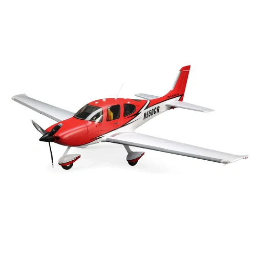 E-Flite Cirrus SR22T Red 1.5m V2 BNF Basic - EFL15950