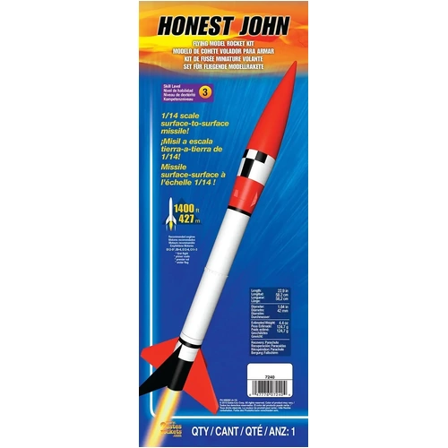 Estes 7240 Honest John (scale) Advanced Model Rocket Kit (24mm Engine)