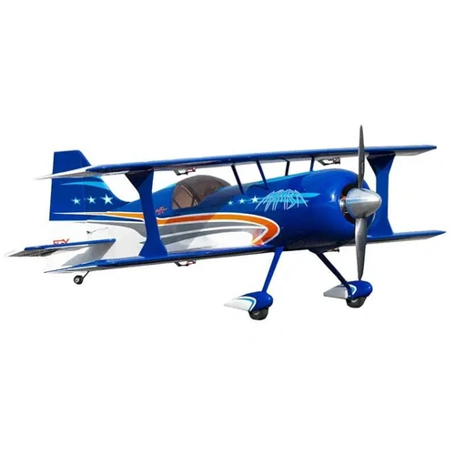 Flex Innovations Mamba 70cc RC Bi-Plane, ARF, Blue