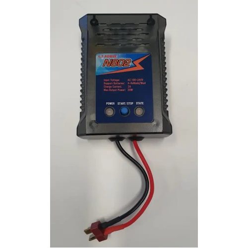 AC W/Deans plug in zip bag 4-8Nimh/Nicad