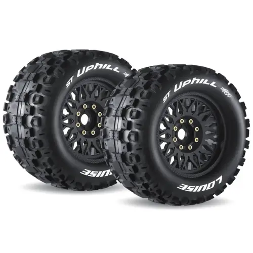 Louise Rc ST-Uphill 0" & 1/2" Offset Hex 17mm Black Removable Hex - LT3326X