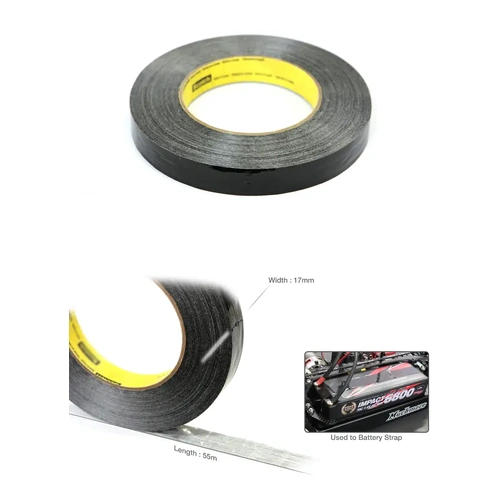 MUCH MORE STRAPPING TAPE BLACK - MR-MG-TK