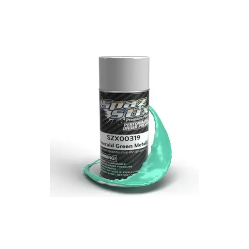 Emerald Green Metallic Aerosol Paint, 3.5oz Can
