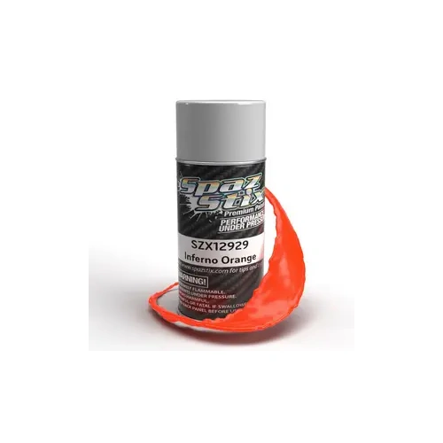 Inferno Orange Aerosol Paint, 3.5oz Can