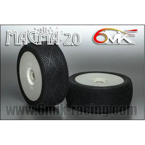 "Magma 2.0" Tyres in 21/40 Hard compound + Inserts (pair)