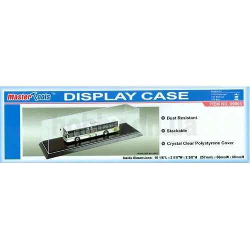 Trumpeter 09803 Plastic Display Case 257 x 66 x 60mm