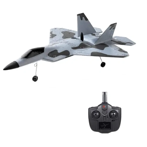 A180 RC Airplane, 2.4Ghz 2 Channel Remote Control Plane with 6 Axis Gyro System, Adjustable Rudder, Brushless Motor and 1 Batteries, Easy to Fly RTF F