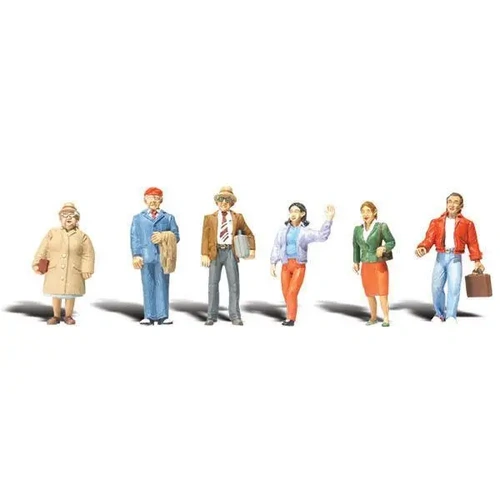 Woodland Scenics 1/16In Standing People