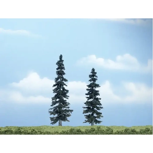 Woodland Scenics 4In - 5In Prem Spruce 2/Pk